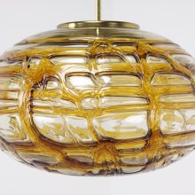 Amber glass - Doria hanging lamp 6