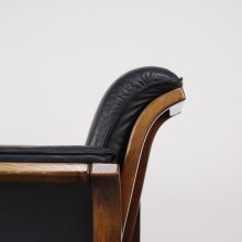 Danish design - leather lounge chair 6