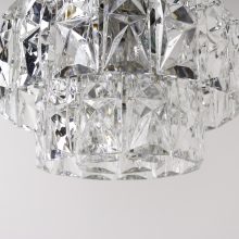 Large glass Kinkeldey chandelier 3