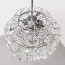 Large glass Kinkeldey chandelier 4