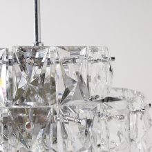 Large glass Kinkeldey chandelier 6