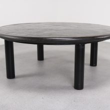 Paul Kingma - Brustalist black coffee table 3