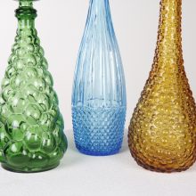 Italian mid century glass decanters 2