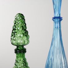 Italian mid century glass decanters 3