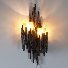 Marcello Fantoni - Brutalist italian mid century wall lamp 6