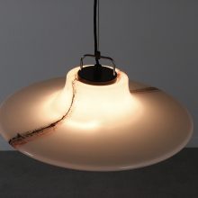 Peill & Putzler - Murano glass mid century hanging lamp 9