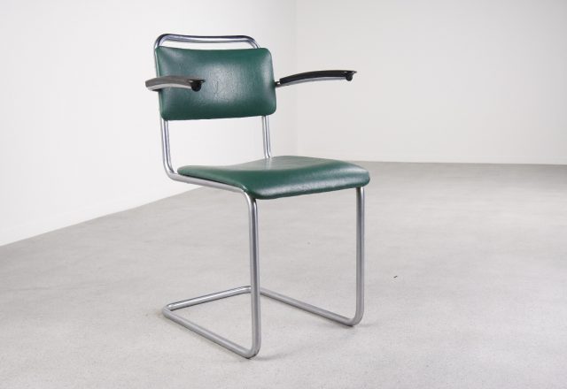 W H Gispen - 201 dining chair 1