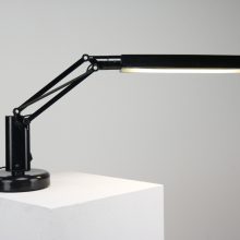 Black - Tom Ahlström & Hans Ehrlich - Fagerfulst vintage mid century desk lamp 6