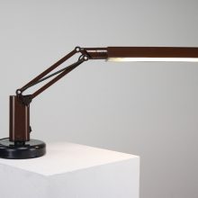 Brown - Tom Ahlström & Hans Ehrlich - Fagerfulst vintage mid century desk lamp 4