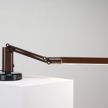 Brown - Tom Ahlström & Hans Ehrlich - Fagerfulst vintage mid century desk lamp 5