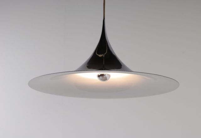 Claus Bonderup & Torsten Thorup - Fog & Morup semi heksenhoed vintage hanglamp 5