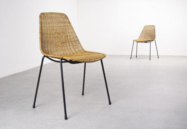 Gian Franco Legler - mid century Basket chair 1