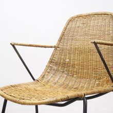 Gian Franco Legler - mid century Basket chair 12