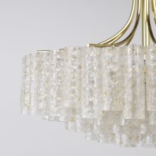 Large Monumental Doria Leuchten vintage mid century chandelier kroonluchter 2