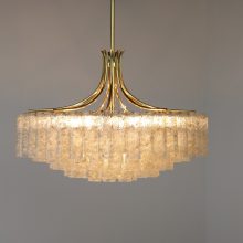 Large Monumental Doria Leuchten vintage mid century chandelier kroonluchter 6