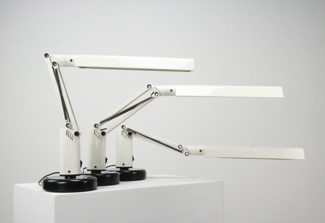 White - Tom Ahlström & Hans Ehrlich - Fagerfulst vintage mid century desk lamp 1