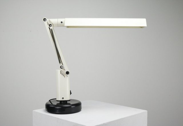 White - Tom Ahlström & Hans Ehrlich - Fagerfulst vintage mid century desk lamp 2