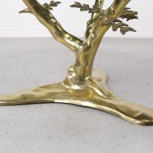 Willy Daro style - Brass sculpture - Hollywood regency coffee table 6