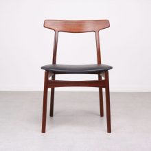 Henning Kjaernulf - Model 60 - Bruno Hansen and Christensen & Larsen danish rosewood mid century dining chair - vintage design palissander eetkamerstoelen 5