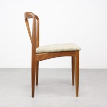 Johannes Andersen - Juliane mid century danish dining chairs - Uldum møbelfabrik vintage design eetkamerstoelen 3