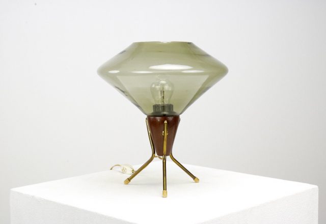 Louis Kalff - Philips mid century brass tripod desk lamp - vintage design bureaulamp 6