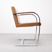 Ludwig Mies van der Rohe - Knoll international - BRNO mid century dinner chairs - vintage design eetkamerstoelen 3