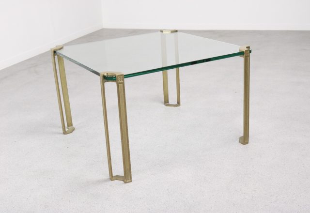 Peter Ghyzcy mid century coffee table large - vintage salontafel 1