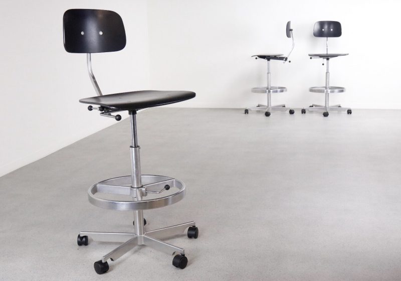 Jørgen Rasmussen - Fritz Hansen Kevi - Industrial office chair - vintage design industriele bureaustoel 7