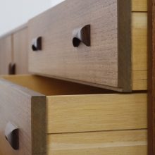 Mid century Danish sideboard - Teak & Oak - Vintage design Deens dressoir 3