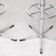 Mid century swivel bar stools - vinateg design draaibare barkrukken 3