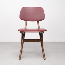 Louis van Teeffelen Webe - mid century dutch design dining chairs - vintage jaren 50 60 eetkamerstoelen 2