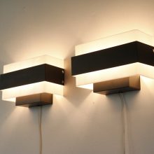 Philips mid century dutch design wall lamps - vintage design jaren 60 wandlampen 2