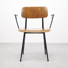 Friso Kramer - 1st edition \' Result \' Ahrend de Cirkel - Mid century Dutch design dining chair - Vintage industrieel design eetkamerstoel 2