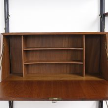 Louis van Teeffelen - Wébé mid century free standing Dutch design wall unit writing desk - Vintage design wandmeubel wandsysteem 2