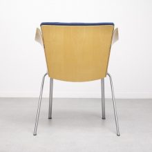 Vico Magistretti - VM3 - Fritz hansen plywood dinner office chairs 1990s - vintage design stapelstoelen 4