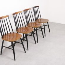 Ilmari Tapiovaara - Mid century Danish Finnish dining chairs - Vintage Deens Fins design eetkamerstoelen 1960s 6