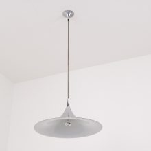 Claus Bonderup & Torsten Thorup – Fog & Morup Semi chrome hanging lamp Danish design pendant 1960s - Vintage Deens design hanglamp 2