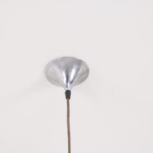 Claus Bonderup & Torsten Thorup – Fog & Morup Semi chrome hanging lamp Danish design pendant 1960s - Vintage Deens design hanglamp 3