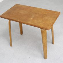 Cees Braakman - UMS Pastoe Oak series - Mid century Dutch design coffee side table - Vintage design bijzettafel salontafel 1950s 1