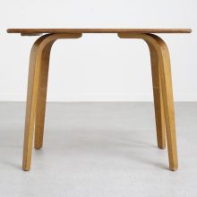 Cees Braakman - UMS Pastoe Oak series - Mid century Dutch design coffee side table - Vintage design bijzettafel salontafel 1950s 2