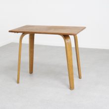 Cees Braakman - UMS Pastoe Oak series - Mid century Dutch design coffee side table - Vintage design bijzettafel salontafel 1950s 4