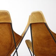 Jorge Ferrari Hardoy - Original pair of Butterfly lounge chairs - Knoll International USA - Mid century - Vintage design fauteuil 1970s 3