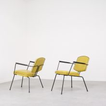 Rudolf Wolf - Elsrijk Model 5003 Lounge chairs - Mid century Dutch minimalist design - Vintage design fauteuils 1950s 9
