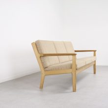 Hans J Wegner - Oak 3 seater sofa model GE-265:3 Getama - Mid century Danish seating group - Vintage Deens design 3 zits bank 3