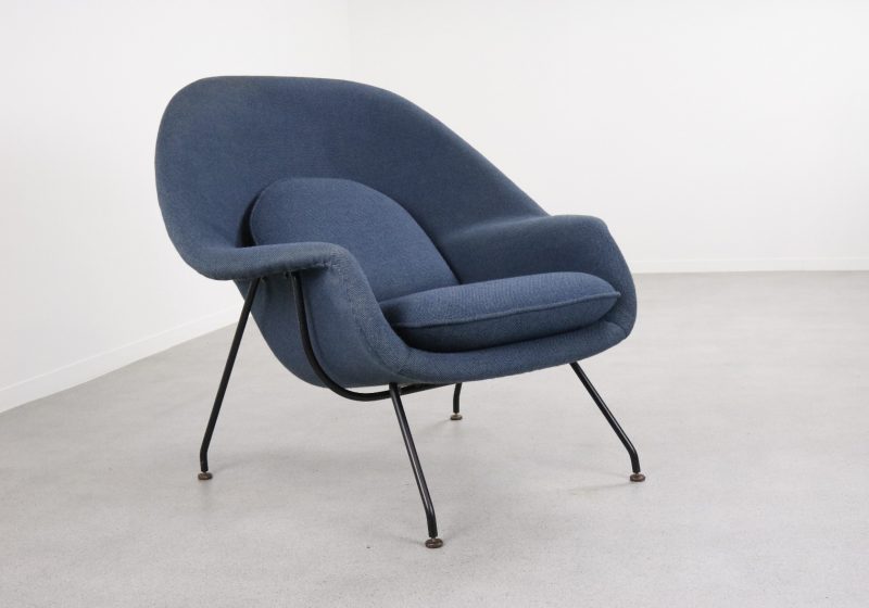 Eero Saarinen - Early Womb chair Knoll International - Mid century iconic lounge chair 1940s 1950s 7