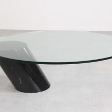 Ronald Schmitt - K1000 coffee table Form Design Team - Mid century Swiss design Nero Marquina marble 1974 - Vintage Zwitsers design marmeren salontafel 8