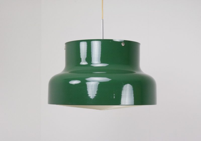 Anders Pehrson - Ateljé Lyktan XL oversized Bumbling pendant 1968 - Mid century Swedish aluminum vintage hanging lamp 1