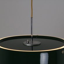 Anders Pehrson - Ateljé Lyktan XL oversized Bumbling pendant 1968 - Mid century Swedish aluminum vintage hanging lamp 9