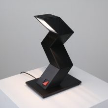 E Lite T3505 Dutch design Zig Zag table desk lamp 1980s - Vintage Nederlands design bureaulamp 5