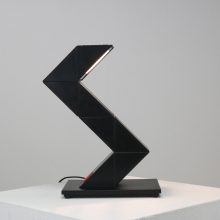 E Lite T3505 Dutch design Zig Zag table desk lamp 1980s - Vintage Nederlands design bureaulamp 8